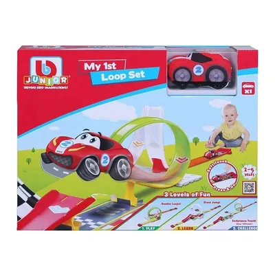 BBurago Igračka Moj prvi loop set sa 1 autićem Junior