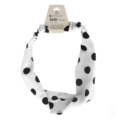 Infinity Gumica Za Kosu INF050, Crna