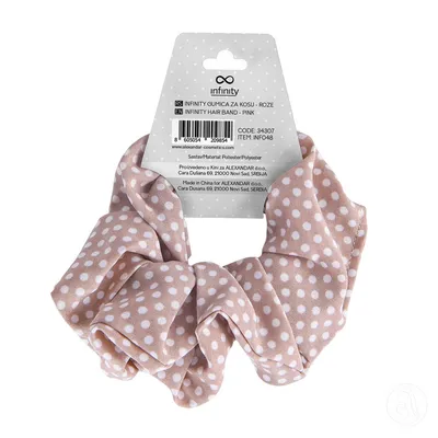 Infinity Gumica Za Kosu INF051, Ljubičasta
