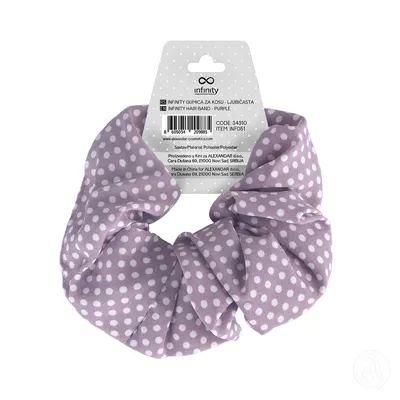 Infinity Gumica Za Kosu INF047, Bijela