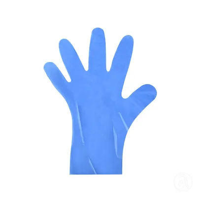 Betaskop Set od 100 Rukavica TPE  Bez Pudera,Plave