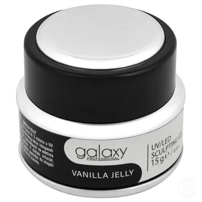 Galaxy UV/LED Vanilla Jelly Gradivni Gel, 15g