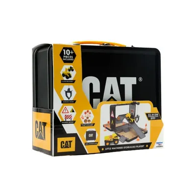 Funrise CAT Set za igru mali strojevi Store-N-Go 83332