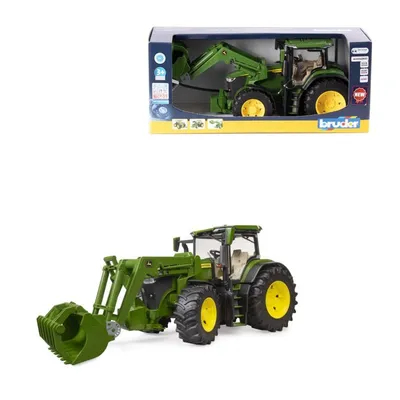 Bruder  Igračka John Deere traktor s prednjim utovarivačem 3151