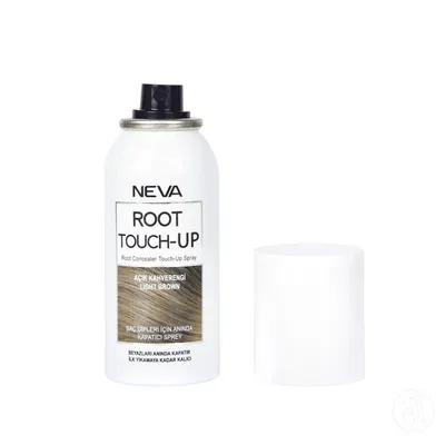 Neva Root Touch-Up Sprej Za Privremeno Prekrivanje Izrasta I Sijedih Vlasi , 75ml, Svijetlo-braon