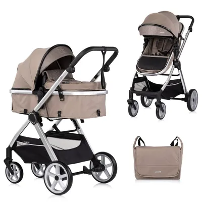 Chipolino Kolica Vista KKVS02503TR, Svijetlo smeđa