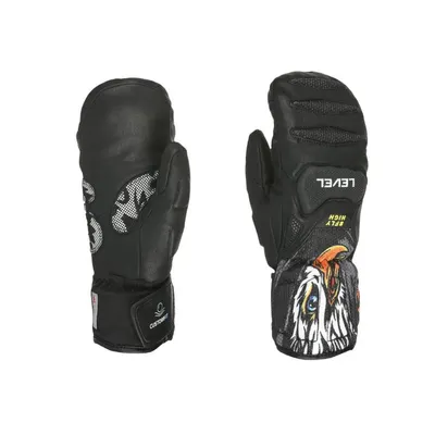 Level Rukavice SQ JR CF Mitten, Crne