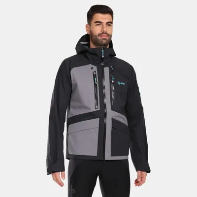 Kilpi Muška jakna Ltd Archer M Hardshell Waterproof, Tamnosiva