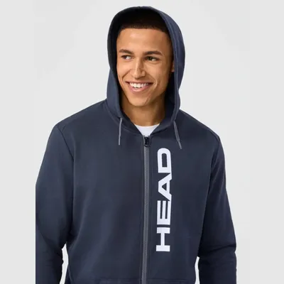 Head Muška dukserica Club Original Hoodie FZ Men, Teget