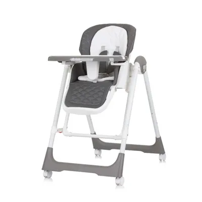 Chipolino Stolica za hranjenje 2u1 Milk Shake STHMS02404GN, Siva