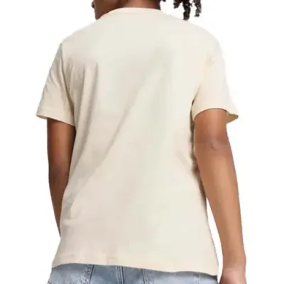 PUMA Djevojačka majica kratkih rukava Ess No.1 Logo Tee G, bež