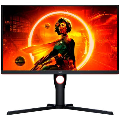 AOC Gaming Monitor 25G3ZM/BK, 24.5", FHD, IPS, 240Hz