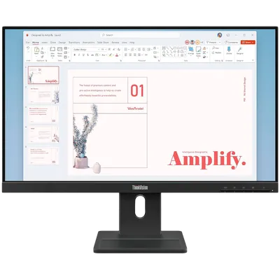 Lenovo Monitor ThinkVision E24-40, 23.8", FHD, IPS, 100Hz