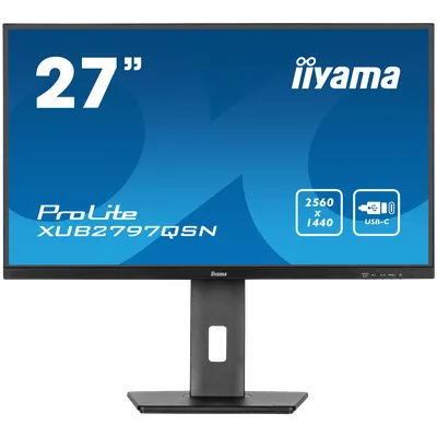 Iiyama Monitor XUB2797QSN-B2, 27", QHD