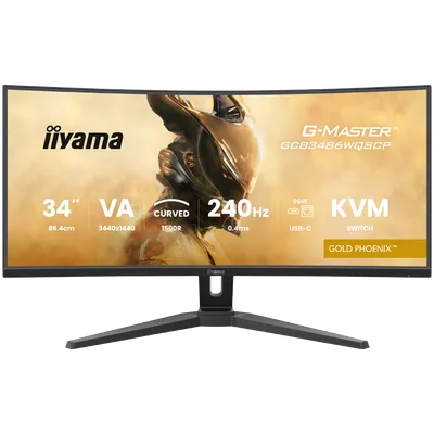 AOC Gaming Monitor G-Master Gold Phoenix, 34", UWQHD, Zakrivljen, 240Hz