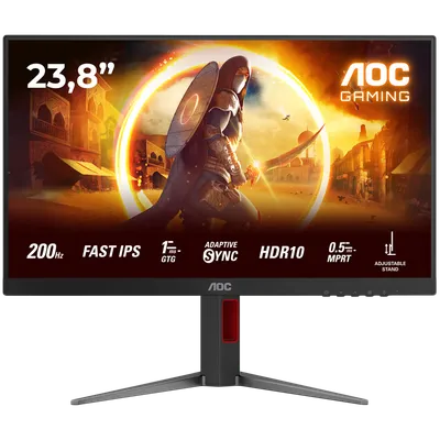 AOC Gaming Monitor 24G4HA, 24", FHD, IPS, 200Hz