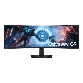 Samsung Gaming Monitor Odyssey G91F, 49", Dual QHD, Zakrivljen