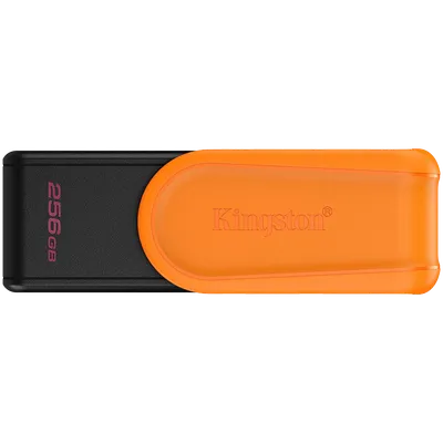 Kingston USB memorija DataTraveler Exodia S, 256GB, USB 3.2 Gen 1, Crno-narandžasta
