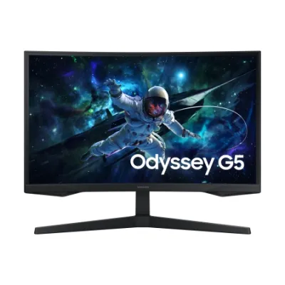 Samsung Monitor Odyssey G55C, 32", QHD, Zakrivljen, 165Hz