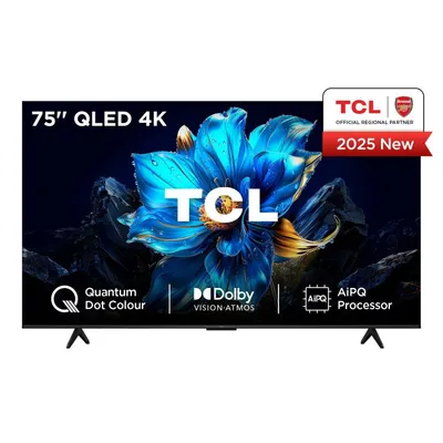 TCL Televizor 75P7K, 75", QLED, 4K, UHD, Google TV, HDR, Dolby Vision, Dolby Atmos