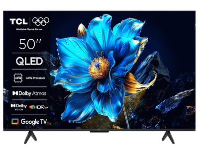 TCL Televizor 50P7K, 50", QLED, 4K, UHD, Google TV, HDR, Dolby Vision, Dolby Atmos