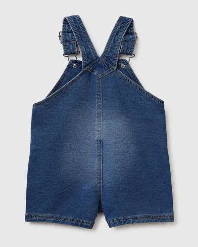 Benetton Kombinezon s efektom trapera za bebe 4BAYAT01NW-901-82, Plavi