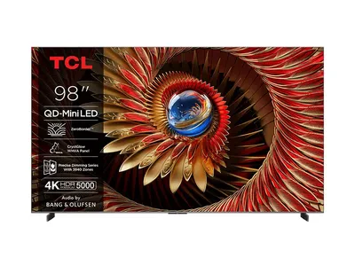 TCL Televizor 98C8K, 98", QD-Mini LED, 4K, UHD, Google TV, HDR10, Dolby Vision, Dolby Atmos, 144Hz