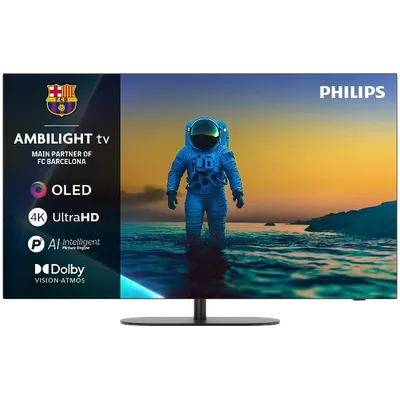 Philips Televizor 65OLED820, 65", OLED, 4K, Google TV, Ambilight, HDR10+, Dolby Vision, 120Hz
