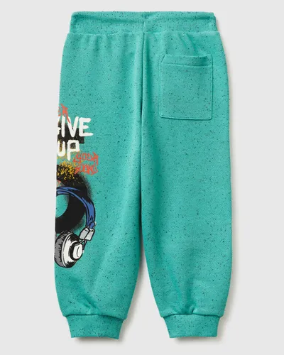 Benetton Trenerka za bebe 3PLGGF05GP-902-90, Tirkizna