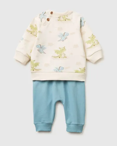 Benetton Komplet za bebe 3IEDAK01OW-906-82, Šareni