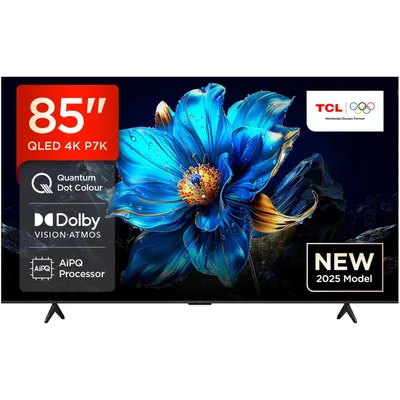 TCL Televizor 85P7K, 85", QLED, 4K, Google TV, HDR10+, Dolby Atmos