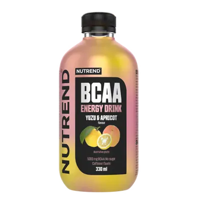 Nutrend Energetski Napitak BCAA, Yuzu I Kajsija, 330ml