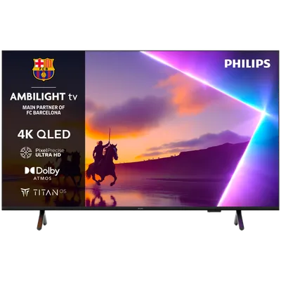 Philips Televizor 85PUS8510/12, 85", QLED, 4K, UHD, Google TV, Ambilight, HDR10+, Dolby Atmos