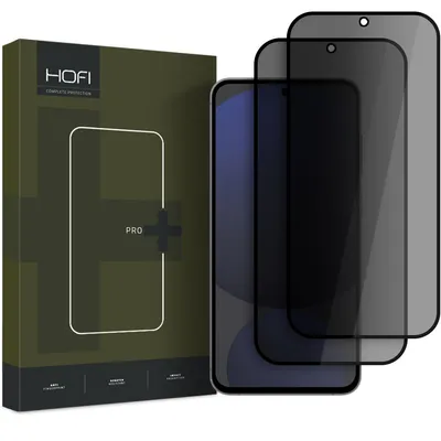 Hofi Zaštitno staklo za mobilni telefon Galaxy S24 FE Anti Spy Pro+, 2 komada