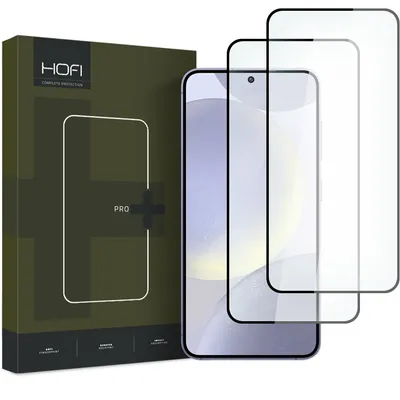 Hofi Zaštitno staklo za mobilni telefon Galaxy S24+ Plus Pro+, 2 komada, Crno
