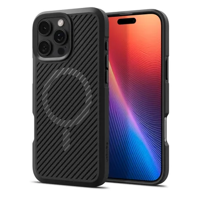 Spigen Magsafe maska za mobilni telefon Iphone 16 Pro Core Armor, Crna