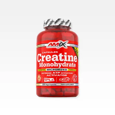 Amix Creatine Monohydrate, 220 kapsula