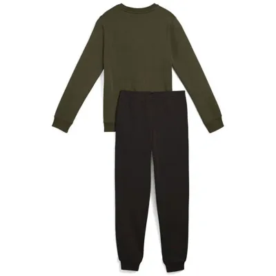 Puma Boys Trenerka Puma Ess No.1 Logo Crew Trenerka Fl B, Maslinasta