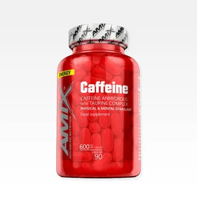 Amix Caffeine + taurine, 90 kapsula