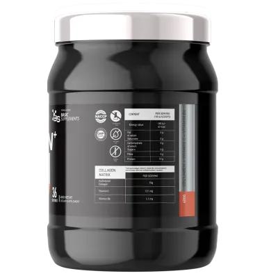 Basic Supplements Collagen+ Pro, Narandža i jagoda