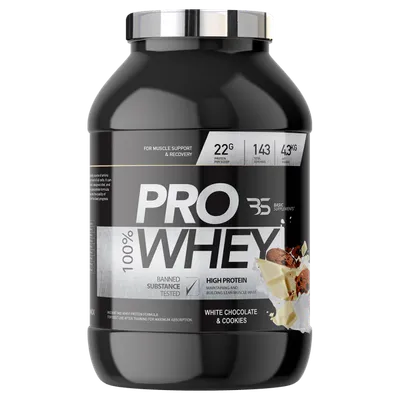 Basic Supplements PRO Whey, 4300 g, Bijela čokolada i keks