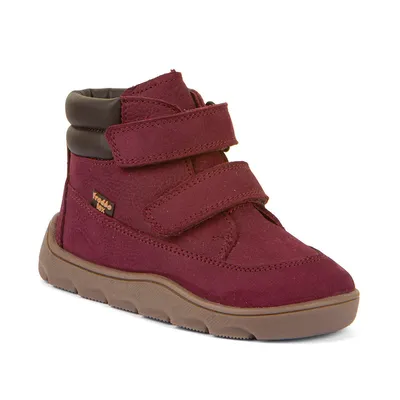 Froddo Čizme za djevojčice G2110150 Zeru tex Barefoot, Bordo