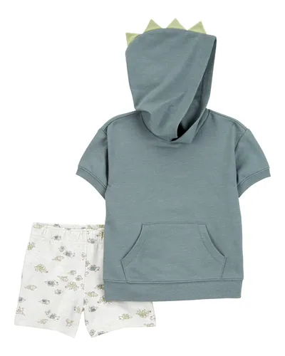 Carters Komplet za dječake, Majica i Šorc, 2S480510, Sivi