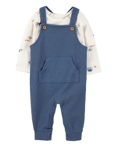 Carters Komplet za bebe, Gegice i Majica, 1S941110, Plavi