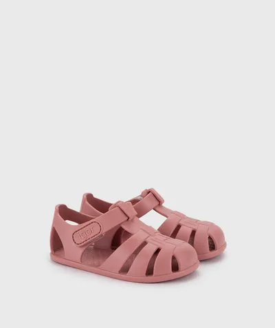 Igor Gumene sandale za djevojčice S10324-383 Nemo solid Rosa, Roze