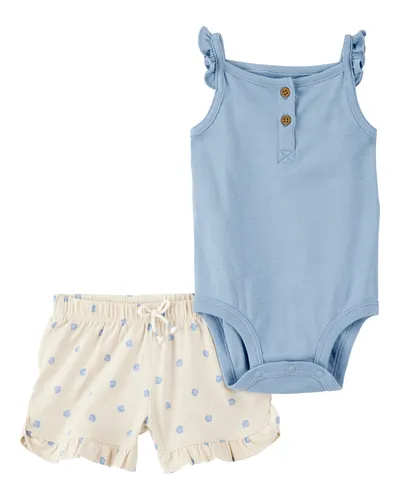 Carters Komplet za bebe bodi i šorts 1S523710