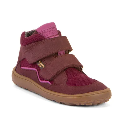 Froddo Čizme za djevojčice G3110266-7 Barefoot tex autumn, Bordo