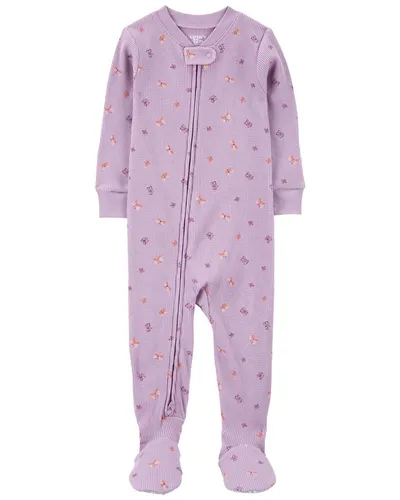 Carters Jednodijelna pidžama za bebe 1R935510, Ljubičasta