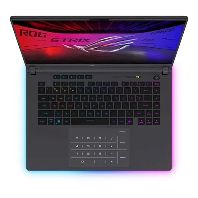 Asus Laptop ROG Strix G16 G615LP-S5054, 16", 2.5K, 240Hz, U9-275HX, 32GB DDR5, 1TB SSD, RTX 5070 8G, Tamnosivi