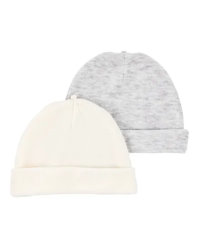 Carters Komplet kape za bebe, 2 komada